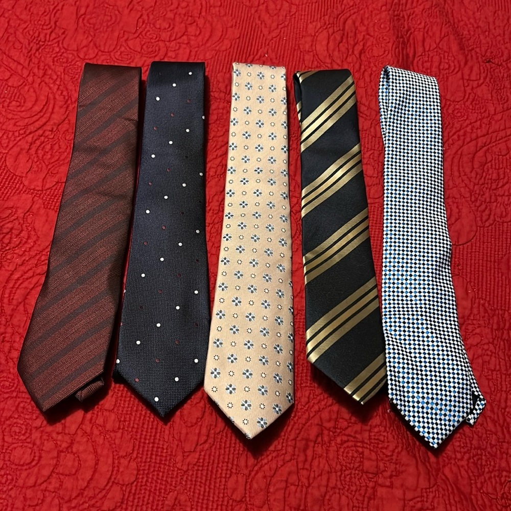 Set a five ties
